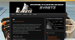 Desktop Screenshot of evretz.fr