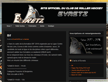 Tablet Screenshot of evretz.fr